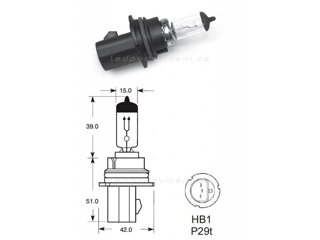 HB1 9004 : HB5 9007